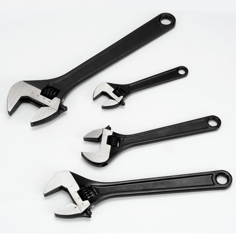 LYFJXX 4 Pieces Adjustable Wrench Set