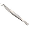 KEIBA TS-B21 Tsuru Neck (Bent) Tweezers, Polished