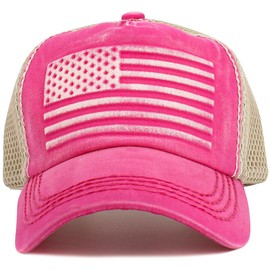 KBVT-838 HPK Flag USA America Military Thin Blue Line Thin Red Line Vintage Distressed Baseball Cap Dad Hat Unisex Adjustable