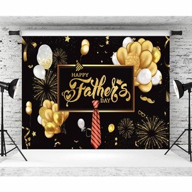 LTLYH 7x5ft Happy Father's Day Photography Backdrop Decorations I Love Dad Father's Day Party Decor Photoshoot Banner Backdrop Father's Day Banner Background 265