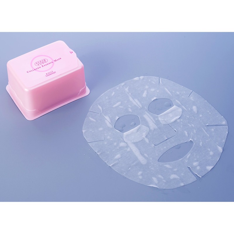 Kose Clear Turn Essence Mask (Collagen), Face Masks, 30 Masks