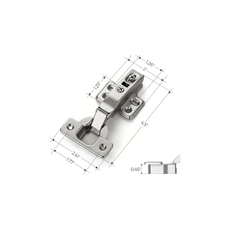 10 Piezas Bisagras para Puertas de Madera, Bisagras para Puertas
