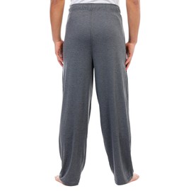 Van Heusen Men's Knit Sleep Pant, Medium Grey, Large