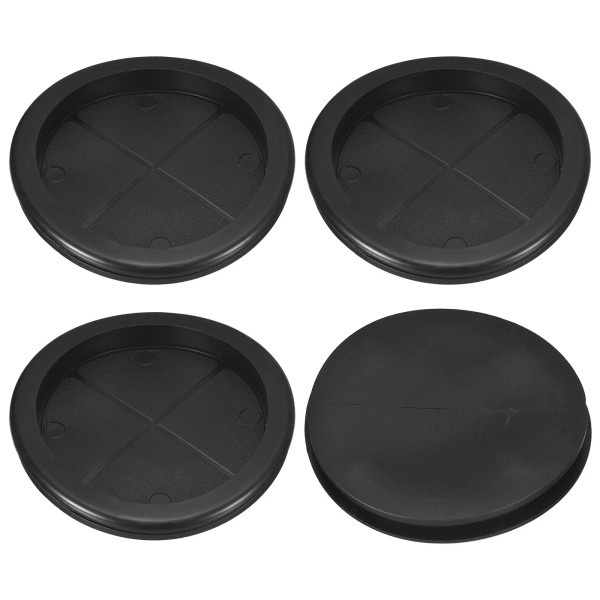 Zaplyte 4PACK Single Sided Rubber Grommets 3-4/8" Drill Hole 3-1/4"