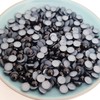 MajorCrafts 500pcs 6mm Flat Back Half Round Resin Pearls Craft