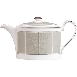 Wedgwood China: Shagreen Jade Teapot