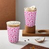 3 Pack Reusable Insulated Thicken Sleeve for Iced Coffee Cup
