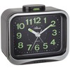 Atlanta 1940–7 Analogue Quartz Alarm Clock Black