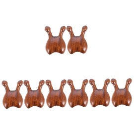 FOMIYES Sets Natural Wooden Facial Massager Nose Scraper Acupoint Tool Eye and Nose Massager for Skin Care and Relaxation Pcs