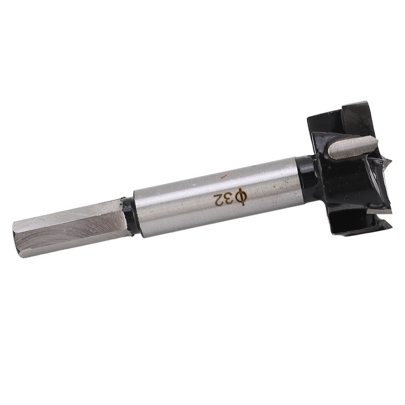 Forstner Drill Bit 32mm 3 Flute 4 Tooth Carbide Hinge
