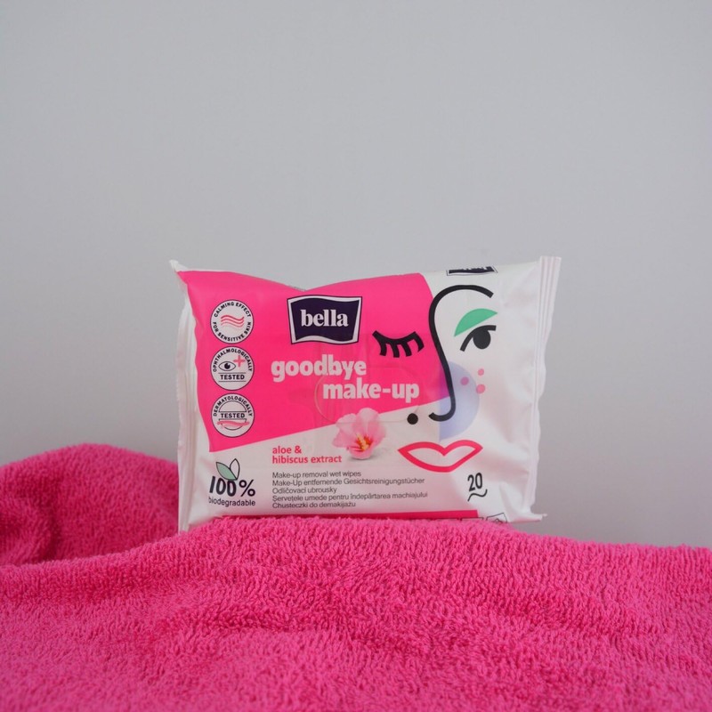 bella Goodbye Make-Up Removal Wipes 20 Pieces 6 Pack (6