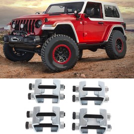 4 Pcs Mini Coil Spring Compressor, Bi-Directional Adjustable Spring Spacer, Carbon Steel Shock Absorber Adjustment Tool for Automotive