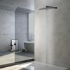 GGStudy High Pressure Square Brushed Gold Shower Head 16 Inches