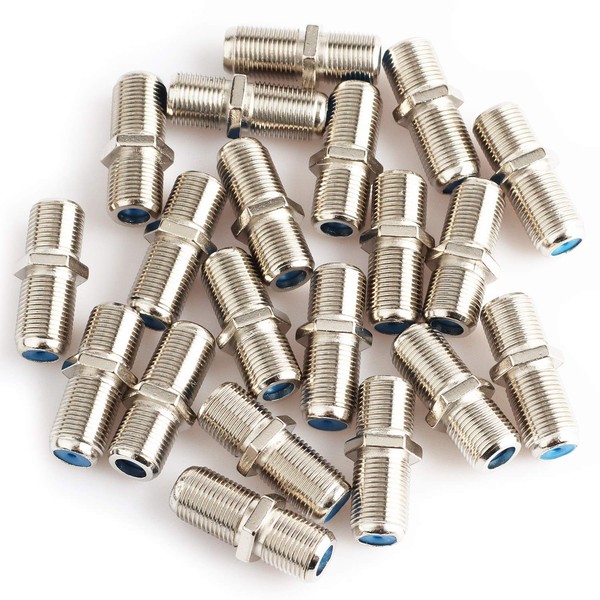 Pasow F81 Barrel Connectors High Frequency 3GHz Female to Female