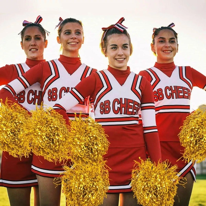 Pom Pon 12 Pares De Pompones Mechudos Fiesta Batucada Pom