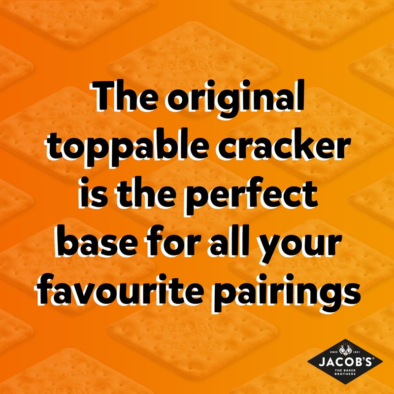 Jacob's Salt and Pepper Flatbreads, 150 g (Pack of 1)