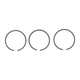 3 PCS 47 mm Air Compressor Piston Ring Set, Ti Alloy Metal Replacement Kit for V Type Compressor Engines, Industrial Sealing Rings