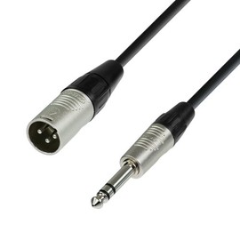 Adam Hall Cables 4 STAR BMV 0500 Balanced Cable REAN XLR Male to TRS Jack 5m