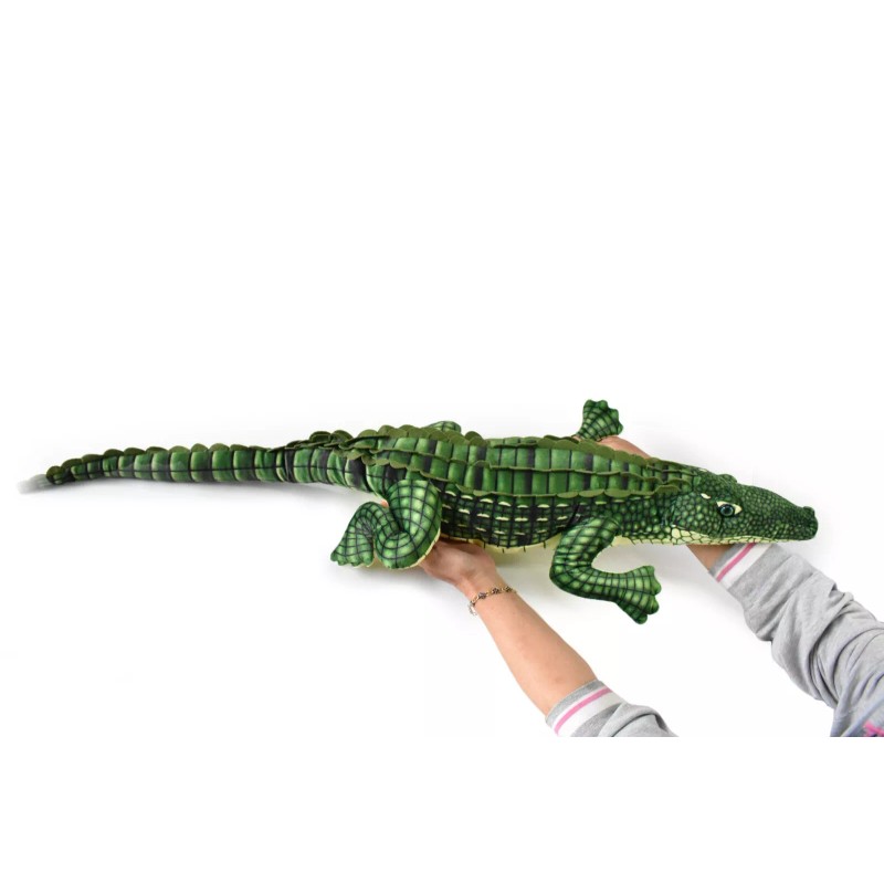 Fiesta Alligator, Realistic Cute Stuffed Animal Plush Toy Kids Educational