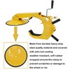 2 Pack Trailer Wheel Lock Clamp Boot Adjustable for RV