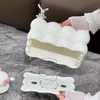 Cloud-Shaped Design Plastic Tissue Box Cover,20 * 14 * 10CM,Waterproof