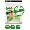 Leitz 16917 Laminating Pouches 25 x A4 80 Micron