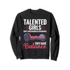 Hoverboarding Girls One Wheel Hoverboard Electric Scooter Sweatshirt