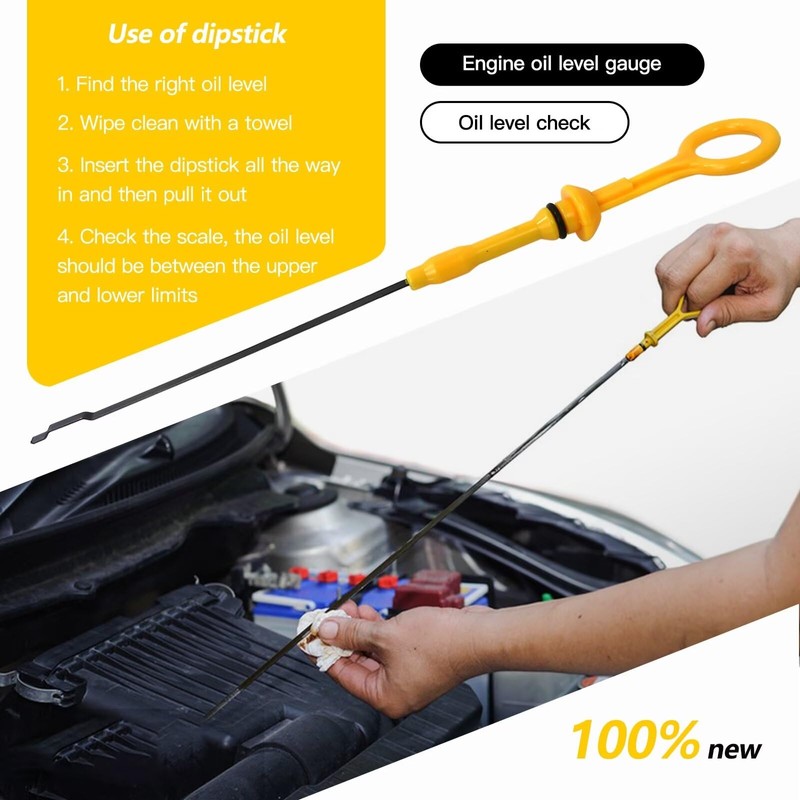 Qblahip Oil Dipstick 04272815 Fits for Deutz 1011/2011 4 Cylinder