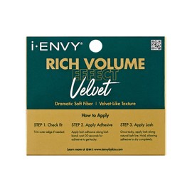 i-ENVY False Lashes, Velvet Soft Dramatic Fluffy Wispy Volume Eyelashes, Reusable Faux Mink Natural Look Extensions Curly Strip Cat Eye Artificial Fake Lashes (02)