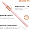 Shuttle Art Colored Pencils, 60-Color Set - Pastel Color Pens
