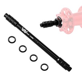 HOUSON Bicycle Thru Axle Adapter, Bicycle Thru Axle Quick Release Conversion Adapter for Mountain Bike Bicycle Rear Wheel Hubs 12 mm Axle to 9 mm/142 mm