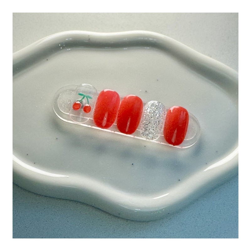 Dara Beauty June 2025 Art of the MonthCherry Nail❣ -