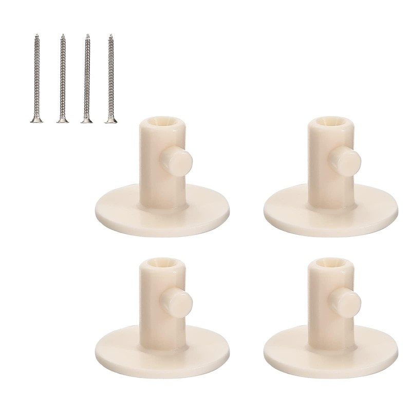 JDFHFGB 4 Pack Stand Mixer Attachment Holders,White Plastic Galley Aid