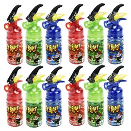 Set of 12 - 2.05oz Assorted Quick Sour Blast Candies! Perfect for Movie Night, Feild Trips, Road Trips and More!