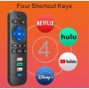 For Roku, Universal, Hisen 2pack Roku Remote Control Replacement for