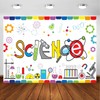 Withu Science Backdrop White Board Cartoon Chemical Equipment Experimental Study