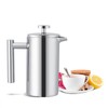350ML Double Wall Stainless Steel Coffee Maker French Press Tea