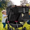 HODRANT Hanging Double Stroller Organizer, Compatible with Baby Jogger City
