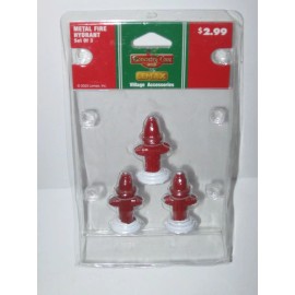 Lemax 2003 Lemax Christmas Coventry Cove Village Accessories Metal Fire Hydrant