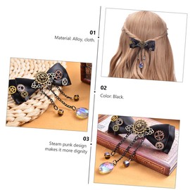 LIFKOME 2pcs Unique Bowknot Hair Clip Style Hair Accessories for Women Party Look
