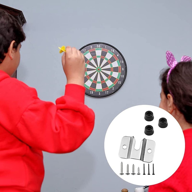 MEISO 1 Set Holder for Dartboard, Dartboard Holder, Dartboard Wall