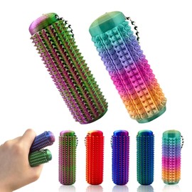 Little Ouchies Fidget - Spiky Grippie Stim Keychain,Pocket-Sized Fidget Toys Sensory Keychain for Anxiety & Stress Relief,Novelty Gifts for Friends(2pc)