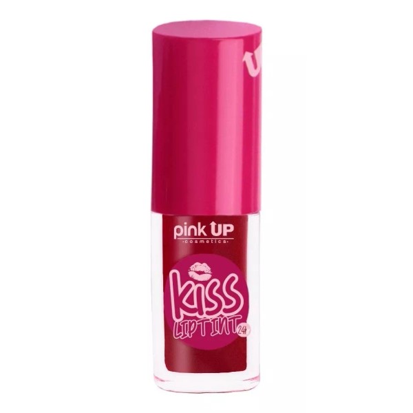 Pink Up, Kiss Lip Tint, Larga Duración, Color Intenso