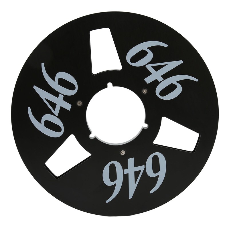 1/4 10in Take Up Reel 3 Holes Open Reel Aluminum