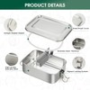 LEEPENK 304 Stainless Steel Lunch Box and Food Containers with