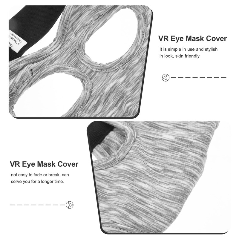 SHINEOFI VR Eye Mask Cover Breathable Washable Sweat Band for