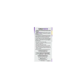 Caltrate Suplemento de Calcio 600 +M 600mg / 400 UI Frasco con 30 tabletas