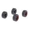 Pack of 4 1/64 Scale Remote Control Car Wheels with
