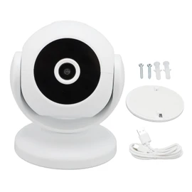 2K Indoor Security Camera, 2.4GHz Wi Fi Camera, 360° Baby Monitor Pet Camera Camera with Motion Detection, Night View, Phone App, 24/7 Storage Card Cloud Storage