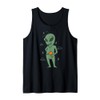 Alien with laser gun Tank Top